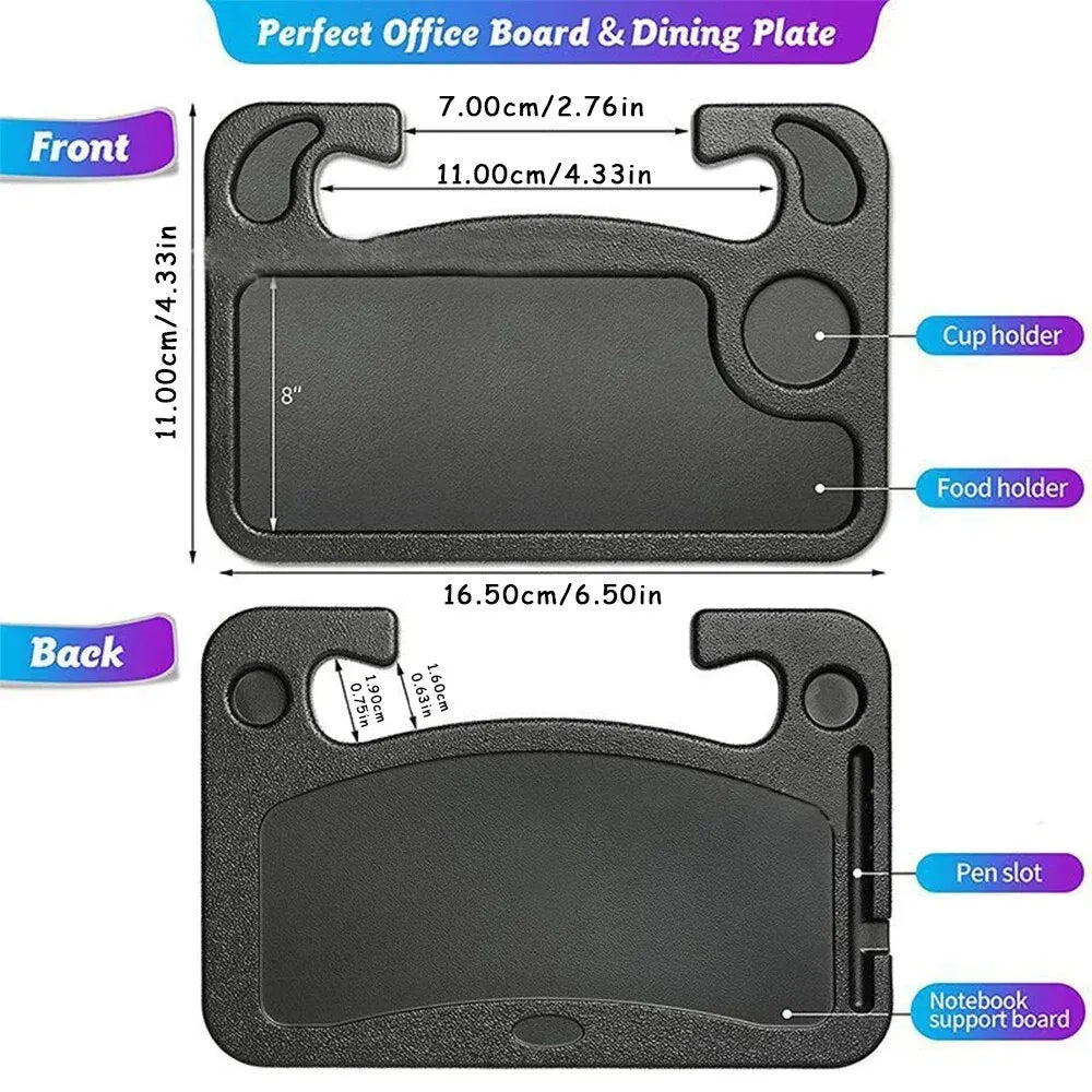 Portable Universal Table Desk for Car Steering Wheel