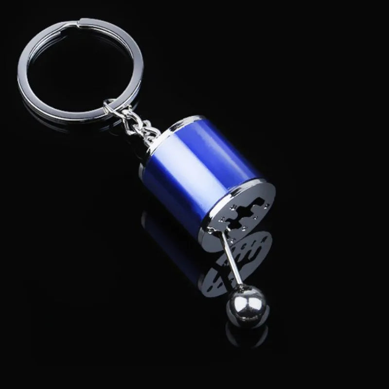 Metal Car Accessories Keychain KeyRing (Turbo, Gearbox, Brake Disc, and More)