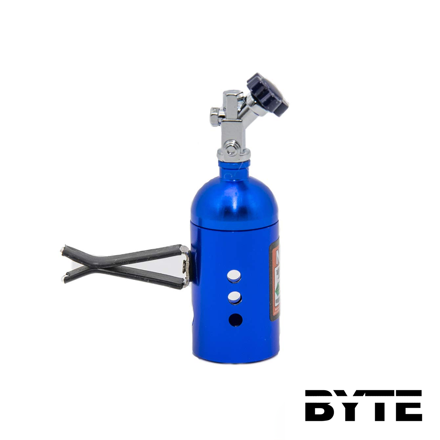 Mini NOS Blue Billet Aluminum Car Air Freshener