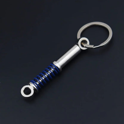 Metal Car Accessories Keychain KeyRing (Turbo, Gearbox, Brake Disc, and More)