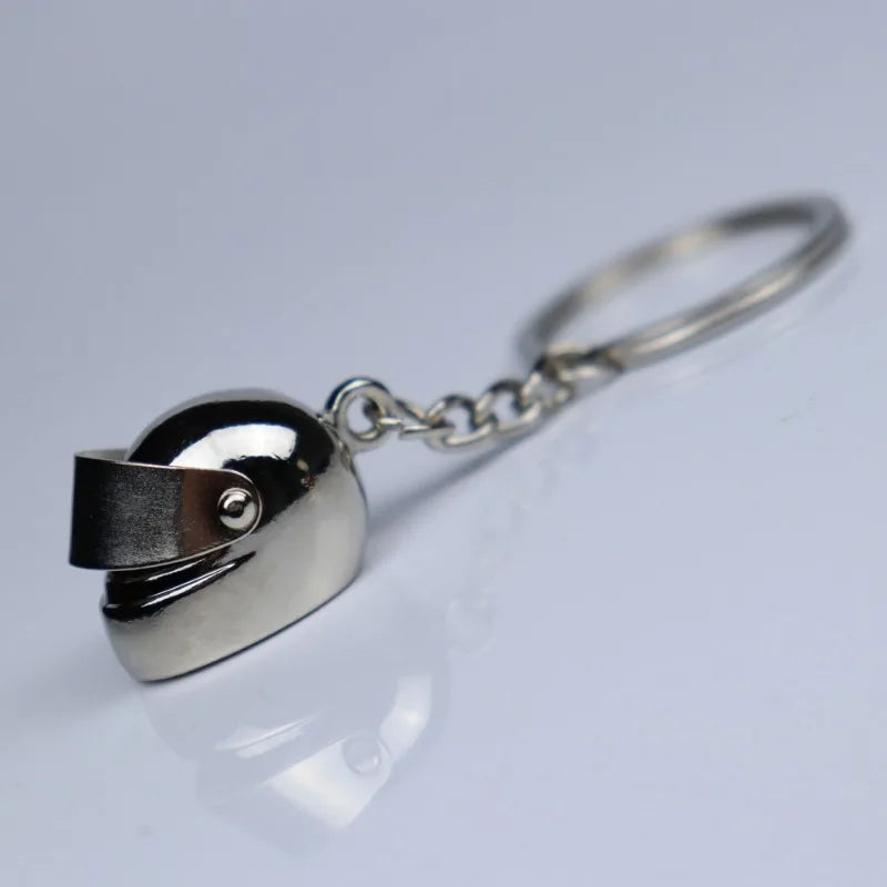 Metal Car Accessories Keychain KeyRing (Turbo, Gearbox, Brake Disc, and More)