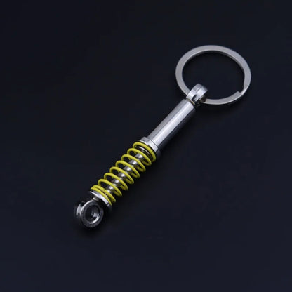 Metal Car Accessories Keychain KeyRing (Turbo, Gearbox, Brake Disc, and More)